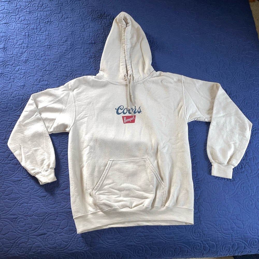 Coors Banquet Cream Hoodie